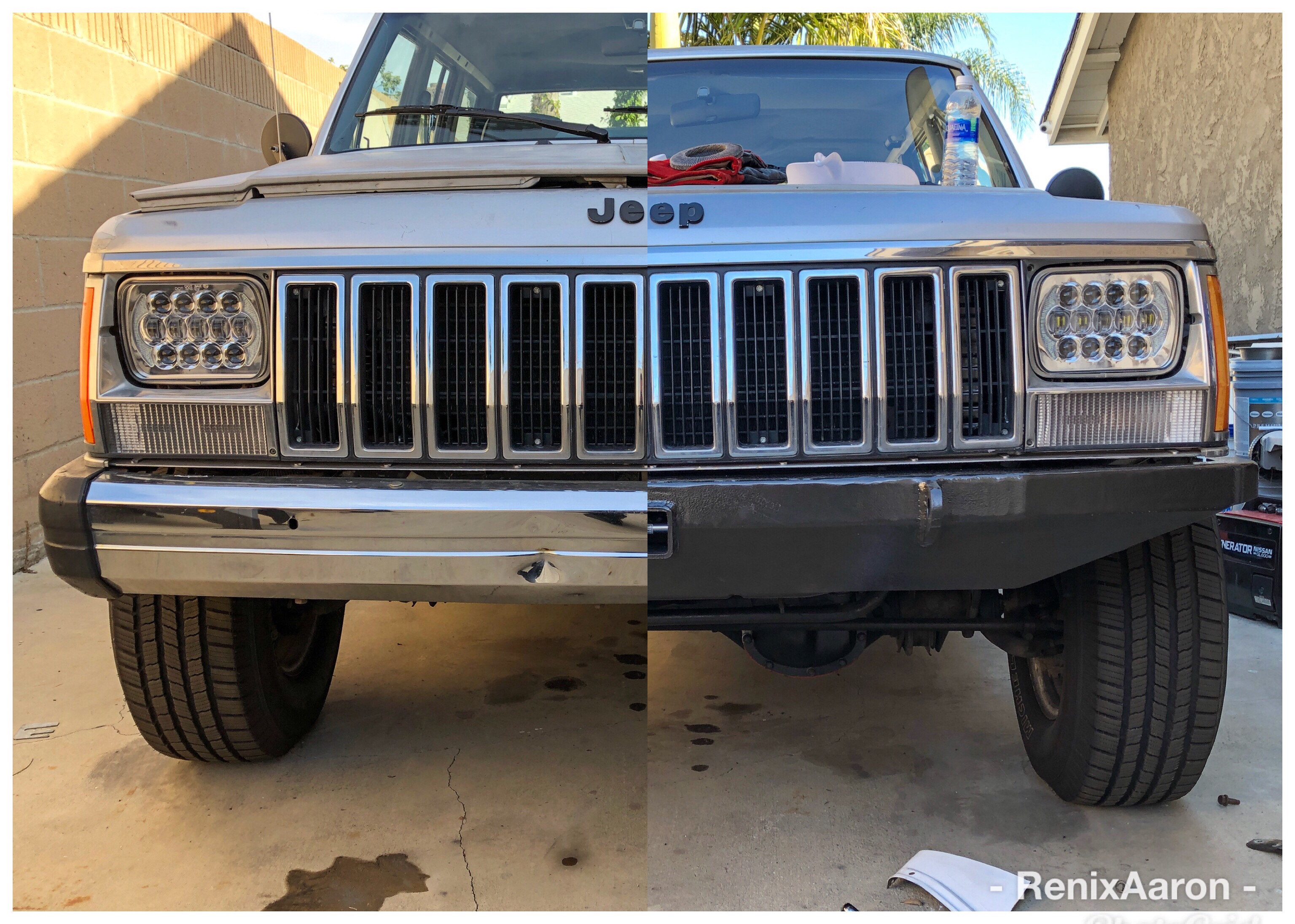 Front Bumper Upgrade – Budget Garage